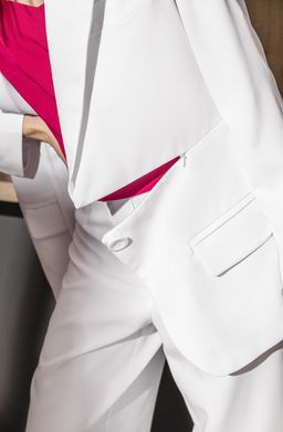 Жакет AURA 1053-176 белый  фото 5