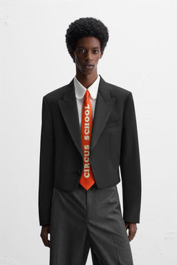 CROPPED TUXEDO BLAZER X HARRY LAMBERT - Zara фото 2