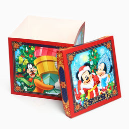 Коробка складная, новогодняя Сказочного Нового года, 30 ? 30 ? 30 см
