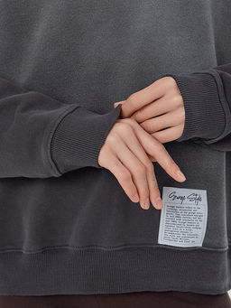 Свитшот женский серый - Mark formelle фото 4