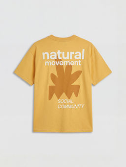 Bisiklet Yaka Bask?l? Erkek ?ocuk Ti??rt