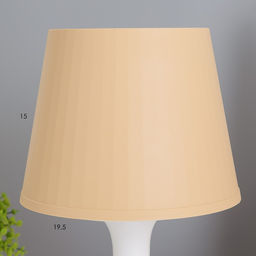 Настольная лампа 1340005 1хE14 15W бежевый d=19.5 высота 28 см RISALUX