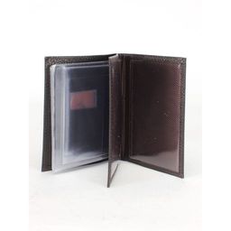 Обложка для авто+паспорт Croco-ВП-103 натуральная кожа коричневый флотер св нить (16/1) 243984 фото 3