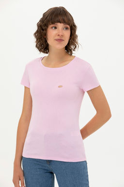 U. S. Polo Assn Женская футболка с круглым вырезом Магнолия - U.s. polo assn фото 4