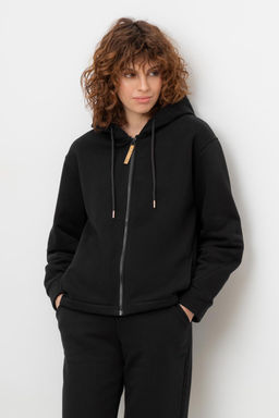 ЕВТ 3117/24/темный черный жакет жен