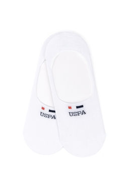 Erkek 2li Beyaz Babet _orap - U.s. polo assn фото 2