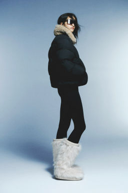 Chaqueta acolchada con cuello - H&m фото 4