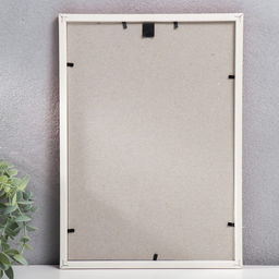 Фоторамка пластик "Радуга" 21х30 см, оранжевый (пластик)