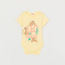 CRB wear/CWNG 40029-30-299 Боди для девочки, светло-желтый/Ex.Cherubino  фото 3