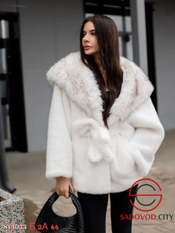 Шуба женская из искусственного меха