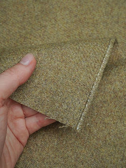 Шерсть пальтово-костюмная Твид цв.Оливково-песочный, ш.1.5м, шерсть-50%, п/э-50%, 370гр/м.кв - Купава фото 11