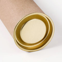 Тубус 63х670 мм (650 мм внутр. высота), плотный картон, металлическая крышка - Simaland фото 3