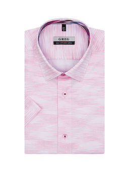 Сорочка мужская короткий рукав GREG 613/201/6295/Z/1p