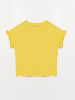 Bisiklet Yaka Basic K?z Bebek Ti??rt - Waikiki фото 2