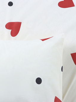 Постельное бельё "Этель" 1.5 сп First love 143*215 см,150*214 см, 70*70 см -2 шт, бязь 125 г/м2, хл 100%