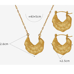 Серьги с замком булавка арт. 22 6345 (id 276933) - Rada фото 2