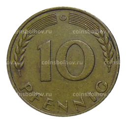 10 пфеннигов 1969 года G Германия