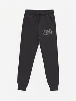 Star Wars Bask?l? Erkek ?ocuk Hoodie ve E?ofman Alt? - Waikiki фото 3