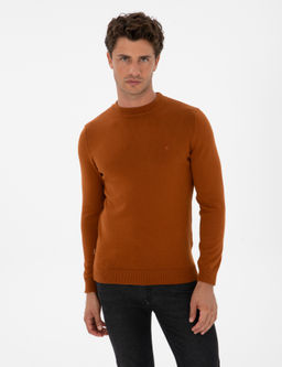 Pas Slim Fit _eyrek Yaka Basic Triko Kazak - Pierre cardin фото 3