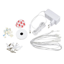 ULM-F41-6W/4200K/DIM SENSOR IP20 WHITE Светильник светодиодный накладной, ультратонкий с бесконтактным выключателем, диммер. Квадратный. 85х85х6,5мм. 255Lm. Белый. ТМ Uniel.