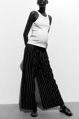 MAMA Pantalon con efecto arrugado - H&m фото 3