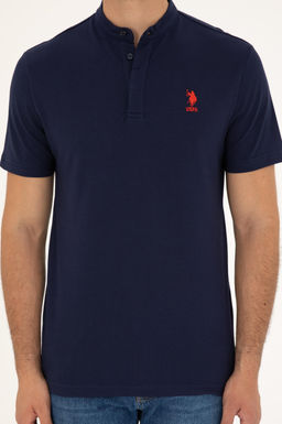 U. S. Polo Assn / Мужская темно-синяя футболка - U.s. polo assn фото 6