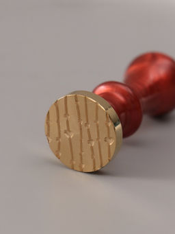 Печать для сургуча с пластиковой ручкой «Сердечки на нитях», 6.3×2.5×2.5 см