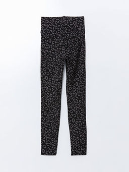 Beli Lastikli Desenli Kad?n Tayt