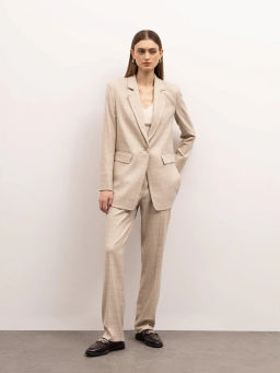 Жакет в клетку - Emka фото 2