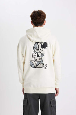 Толстовка оверсайз с капюшоном Disney Mickey & Minnie - Defacto фото 10