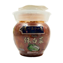 Острое кимчи из пекинской капусты Baihe, Китай, 300 г Акция