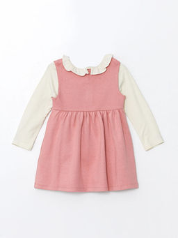 Nak??l? K?z Bebek Elbise ve Bluz 2li Tak?m - Waikiki фото 2