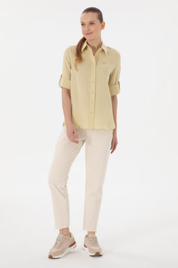 Kad_n A__k Haki Uzun Kollu G_mlek Sepette S_rpriz _ndirim - U.s. polo assn фото 4