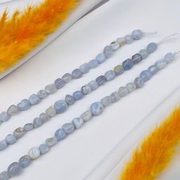 Бусины для украшений из Голубого агата