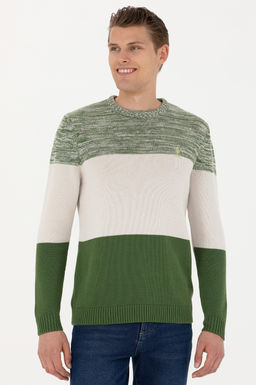 Мужской зеленый свитер Неожиданная скидка в корзине - U.s. polo assn фото 10