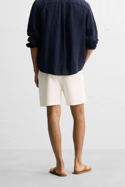 TEXTURE JOGGER BERMUDA SHORTS - Zara фото 3