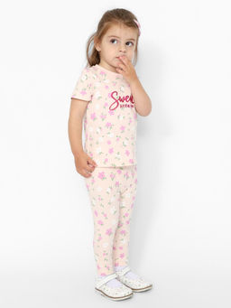 CRB wear/CSBG 63858-31-417 Футболка для девочки,бежевый/Ex.Cherubino  фото 4