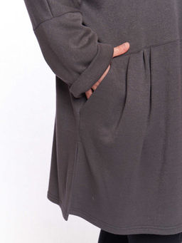 Кардиган с шалевым воротником KA02608GRY23