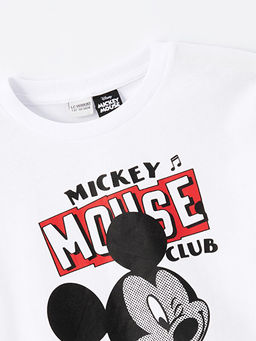 Rahat Kal?p Mickey Mouse Bask?l? Erkek ?ocuk Ti??rt - Waikiki фото 2