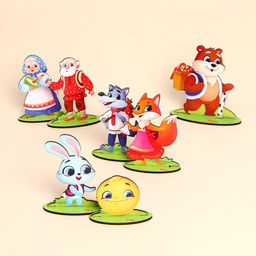 Настольный театр Колобок - Лесная мастерская фото 6