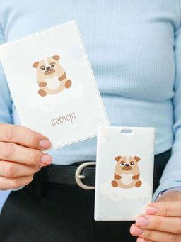 Держатель для карт Space dog (6,5 х 10,4 см)