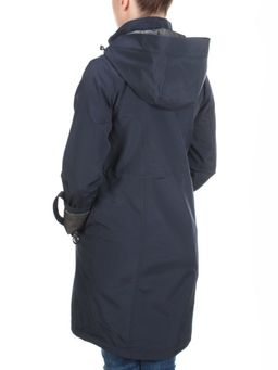 F2089 DARK BLUE Ветровка женская MARIA (65% хлопок, 35% полиэстер) - Фабричный китай фото 5