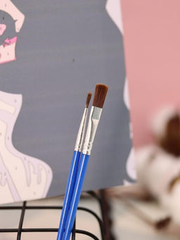 Картина по номерам на подрамнике Draw Me! Beautiful person, (20*20 см)