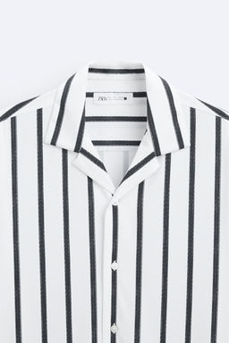 STRIPED STRETCHY SHIRT - Zara фото 8