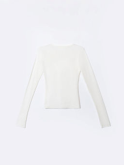 Лонгслив женский бежевый - Mark formelle фото 6