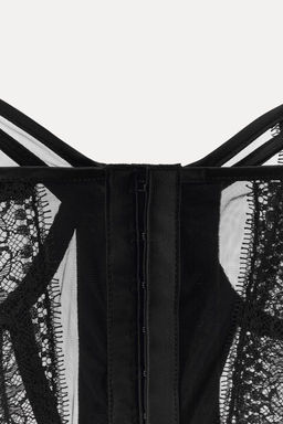 STRAPPY LACE CORSET - Zara фото 6