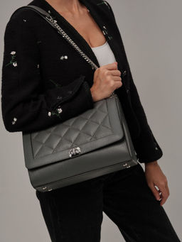 Сумка кожаная Azaro 30783 хромо