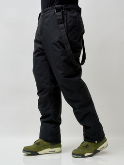 Горнолыжный костюм мужской зимний желтого цвета 372J