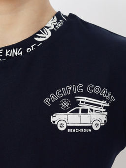 CRB wear/CSKB 63786-41-401 Футболка для мальчика,темно-синий/Ex.Cherubino  фото 4