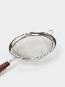 Сито с ручкой Magistro «Версаль» d=10.5 см, нержавеющая сталь, ручка акация